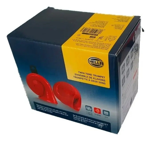 Kit Pitos Bocina Corneta Carro Moto Dobletono + Rele 3pzs - Image 4