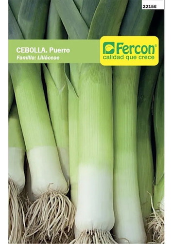 Semillas De Cebolla Puerro Carentan Hortalizas Fercon - Image 2