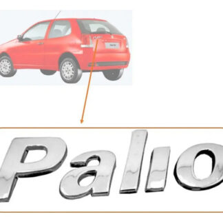 Emblema Palabra Palio Cromado 11 X 3