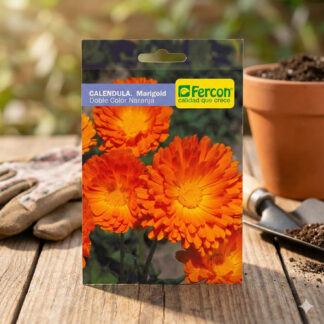 Semillas De Caléndula Naranja Marigold Hortalizas Fercon