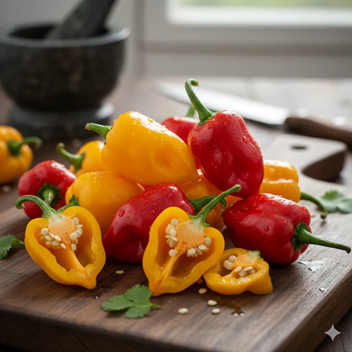 Semillas De Semillas Hortalizas Aji Habanero Mix Hortalizas - Image 3