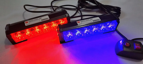 Federales Luces Led Strober Carro Luces Policiales - Image 4