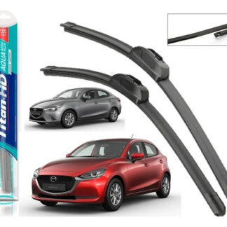 Par Plumillas Titan Hd Aqua Mazda 2 Skyactiv/skyactiv G