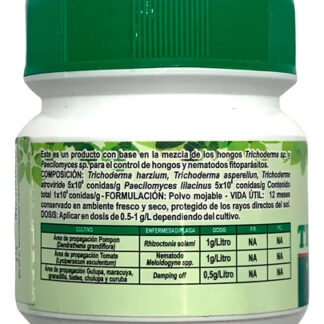 Trichoderma Fungicida Orgánico 50g