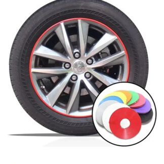 Cinta Protector De Rin Llanta Decorativa Varios Colores 8mts
