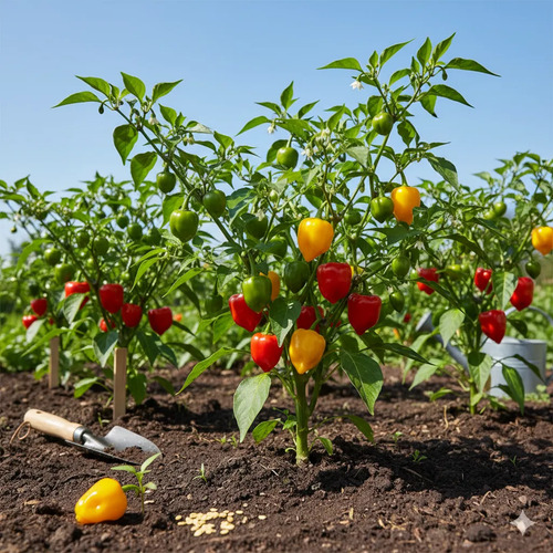 Semillas De Semillas Hortalizas Aji Habanero Mix Hortalizas - Image 4