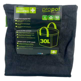 Matera Geotextil 30 Litros Garden Highpro Negro Geotextil