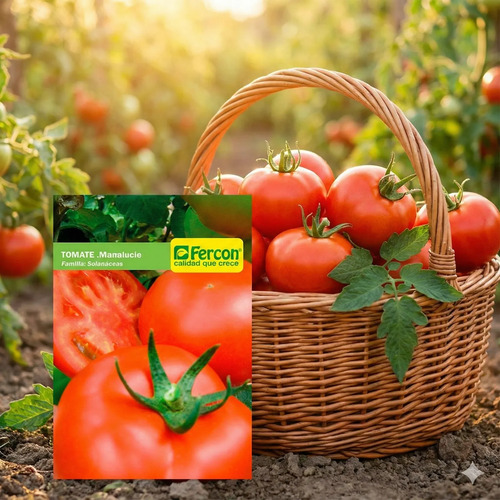 Semillas De Tomate Manalucie Hortalizas Fercon - Image 3