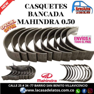 Casquetes de Bancada 0.50 R-18 L/g R-9I Cl Tw R-19 L/g Mahle