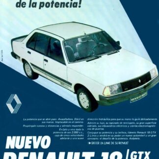 Chiclere Electrico Renault 18GTX Tor