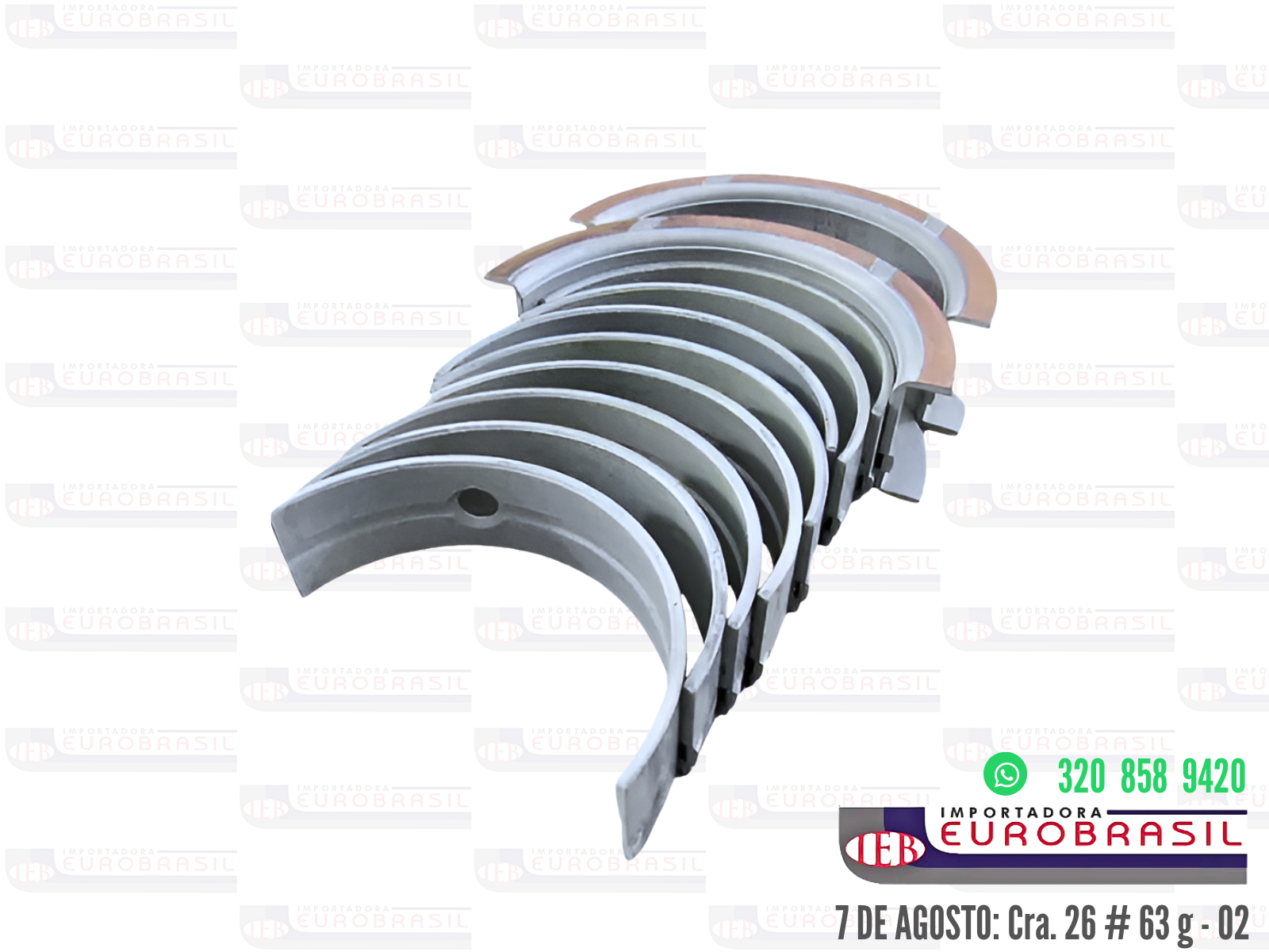 Casquetes de Bancada 0.50 P 2,0 Npr