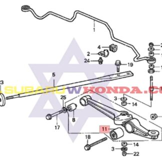 Buje Tijera Honda Civic 88/ Templete