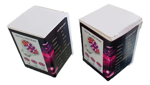 Bombillo Lampara Full Spectrum Luz Crecimiento Cultivo 40w Morado 85 - 265v - Image 2