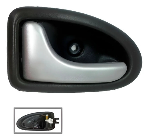 Manija Puerta Int Izq Renault Megane Symbol De Guaya Gris Trasera