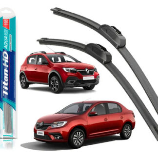 Plumillas Para Renault Sandero-logan Titan Hd Aqua Par