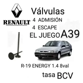 Valvulas Escape R-19. 1700