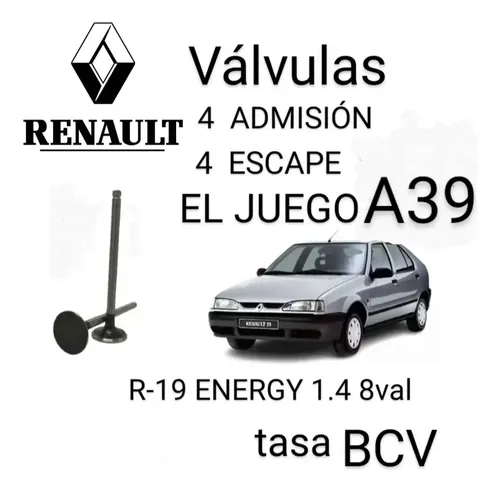 Valvulas Escape R-19. 1700
