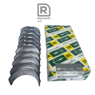 Casquetes de Biela 0.25 GA16 Ndc