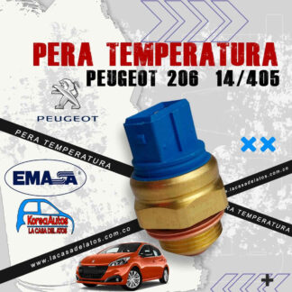 Pera Temperatura Azul 2 Conta Peugeot Citroen