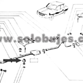 Soporte Exhosto Renault 12