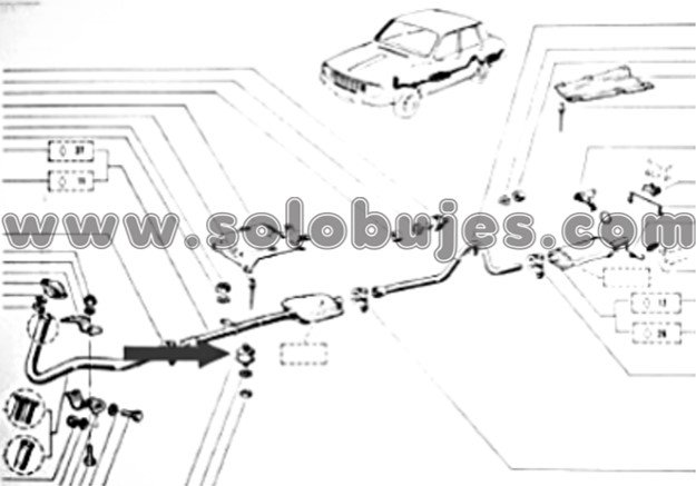Soporte Exhosto Renault 12