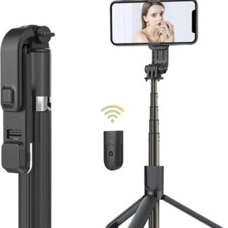 Monopod con Bluetooth y Zoom